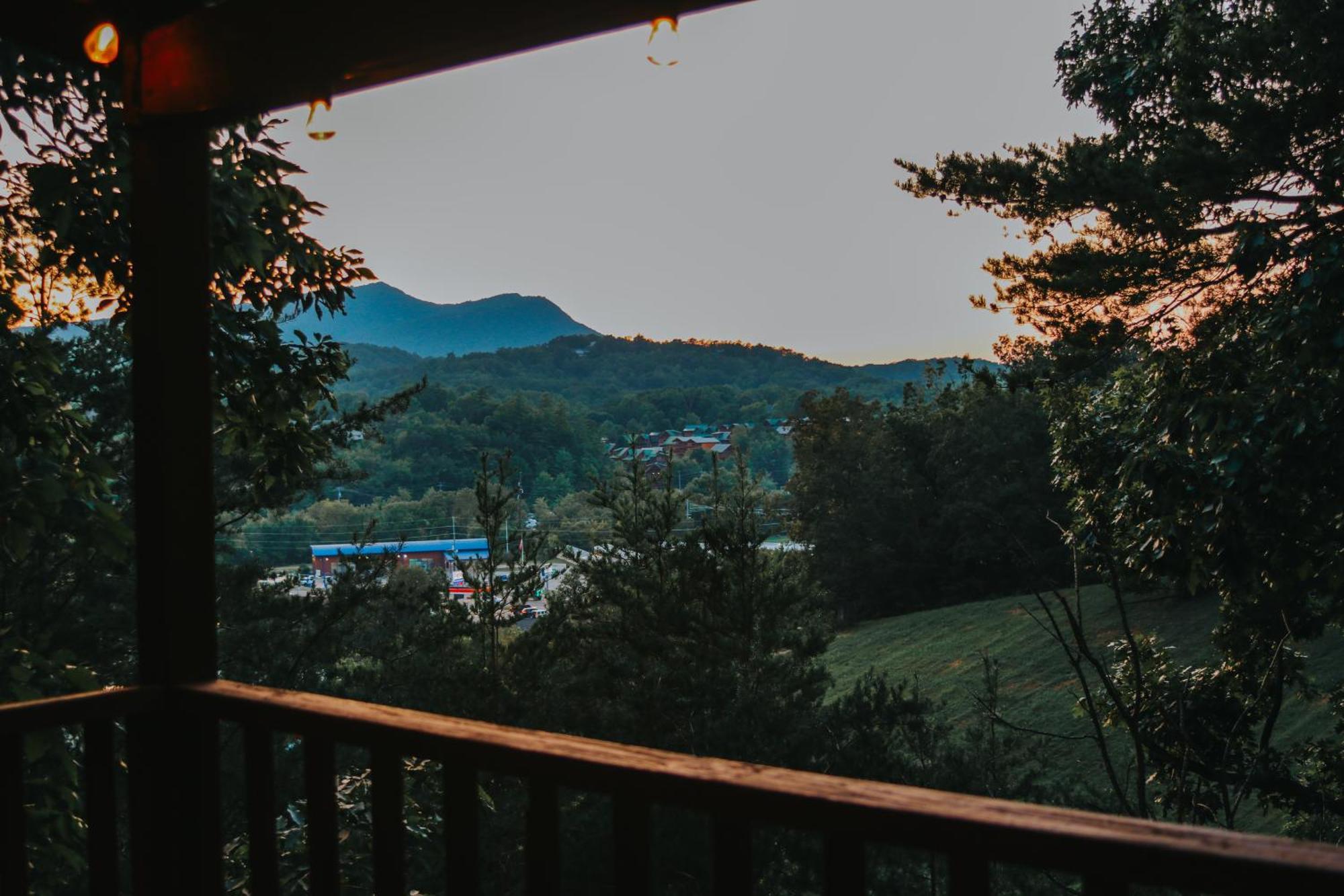 Bluff Mountain View Villa Pigeon Forge Eksteriør bilde